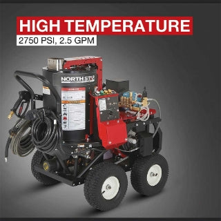 NorthStar Electric Hot Water Pressure Washer | 2,750 PSI | 2.5 GPM | 230V 1574212