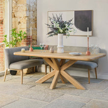 Load image into Gallery viewer, Fairmile 200cm Dining Table with Fairmile Corner Bench &amp; Low Bench - RHF