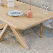 Load image into Gallery viewer, Fairmile 200cm Dining Table with Fairmile Corner Bench &amp; Low Bench - RHF