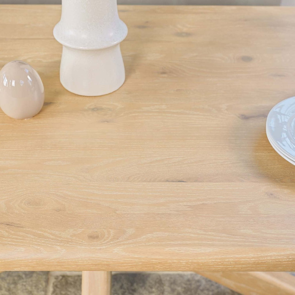 Fairmile 200cm Dining Table with Fairmile Corner Bench & Low Bench - RHF