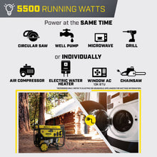 Load image into Gallery viewer, Champion 201299 5500W Generator with CO Shield