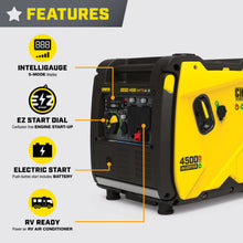 Load image into Gallery viewer, Champion 201319 4500W Electric Start Dual Fuel Inverter with CO Shield