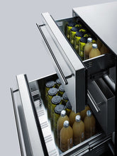 Load image into Gallery viewer, Summit | 24" Commercial Built-in Outdoor 2-Drawer ADA Refrigerator