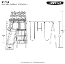 Load image into Gallery viewer, Lifetime Big Stuff Swing Set