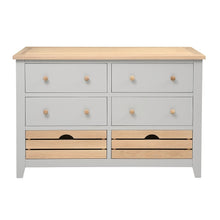 Load image into Gallery viewer, Chester Dove Grey Breakfast Bar Island and Stools Set