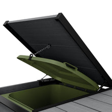 Load image into Gallery viewer, Keter Double 480 L Weatherproof Wheelie Bin Storage Unit