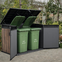 Load image into Gallery viewer, Keter 2020 L Large Outdoor Horizontal Storage Shed with Lockable Doors