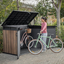 Load image into Gallery viewer, Keter 2020 L Large Outdoor Horizontal Storage Shed with Lockable Doors