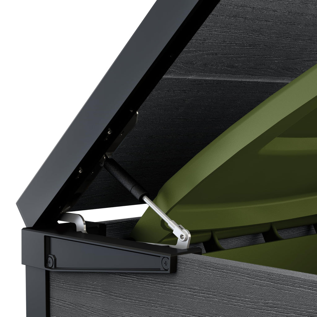 Keter Double 480 L Weatherproof Wheelie Bin Storage Unit