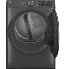 Load image into Gallery viewer, GE® ENERGY STAR® 7.8 cu. ft. Capacity Smart Front Load Electric Dryer with Steam and Sanitize Cycle