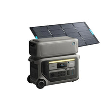 Load image into Gallery viewer, Anker SOLIX F3000 3072Wh Power Station + Expansion Battery + 400w Solar Panel