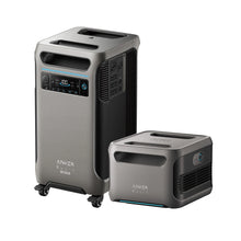Load image into Gallery viewer, Anker SOLIX F3800 Plus Portable Power Station with Anker Solix BP3800 Expansion Battery - 7680 Watt Hours