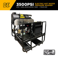Load image into Gallery viewer, 3,500 PSI 8 GPM Hot Water Diesel Pressure Washer Skid with General Triplex Pump - 5835DG