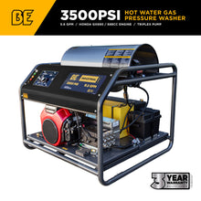 Load image into Gallery viewer, 3,500 PSI 5.6GPM Hot Water Pressure Washer Honda GX690 Engine and General Triplex Pump - HW3524HG12V