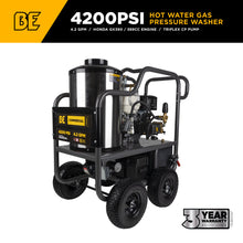 Load image into Gallery viewer, 4,200 PSI - 4.2 GPM Hot Water Pressure Washer with Honda GX390 Engine and CP Triplex Pump - HW4213HA