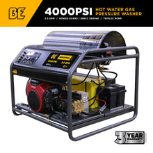 Load image into Gallery viewer, 3,500 PSI - 8.5 GPM Hot Water Pressure Washer Honda GX690 Engine and CP Triplex Pump - HW3524HA12V