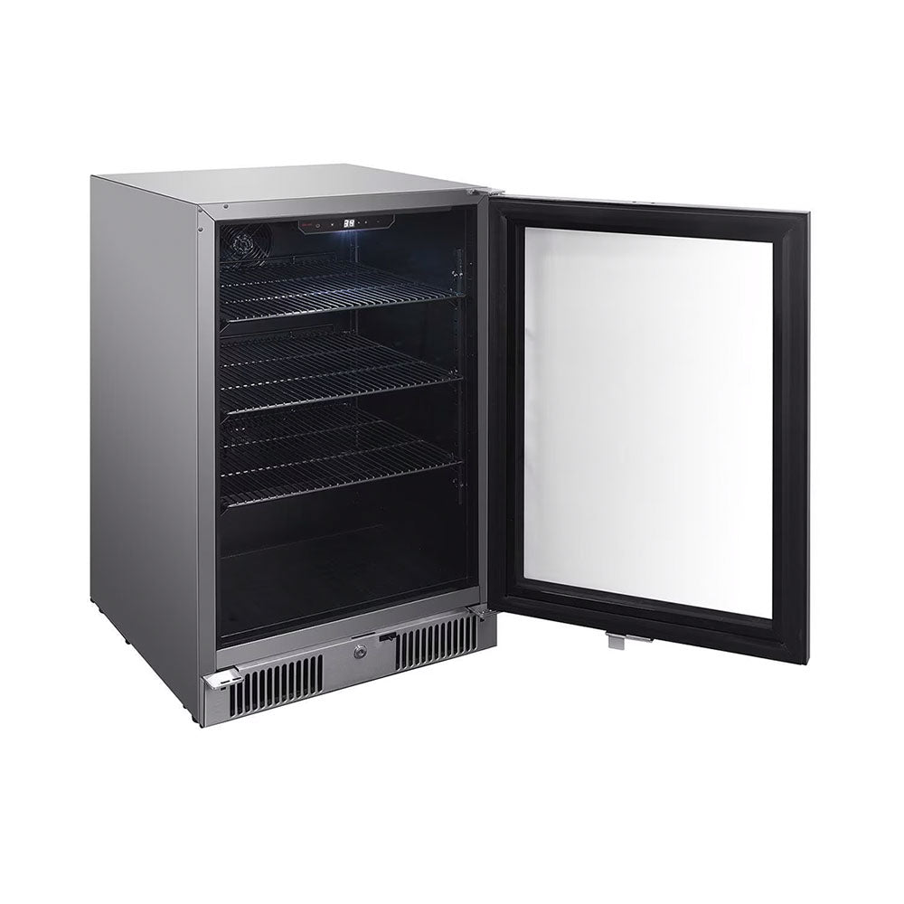 Blaze | 20-Inch 4.5 Cu. Ft. Outdoor Rated Beverage Cooler w/ Lock - BLZ-GDBEV20-4.5