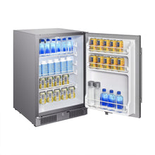 Load image into Gallery viewer, Blaze | 20-Inch 4.3 Cu. Ft. Outdoor Rated Refrigerator w/ Lock - BLZ-SSRF-4.3