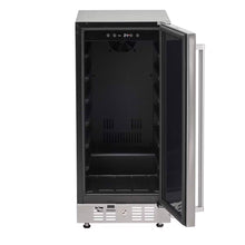Load image into Gallery viewer, Coyote | 15-Inch 3 Cu. Ft. Built-In Outdoor Refrigerator (C115R-S)