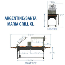 Load image into Gallery viewer, Backyard Discovery Argentine Santa Maria XL Wood Fire &amp; Charcoal Grill - argenti