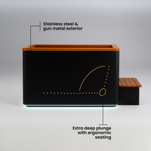 Load image into Gallery viewer, Stealth Luxe Cedar XL Cold Plunge