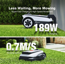 Load image into Gallery viewer, GOAT A3000 LiDAR PRO Robot Lawn Mower (360° LiDAR Navigation, Trimmer Mowing, TrueEdge Precision)