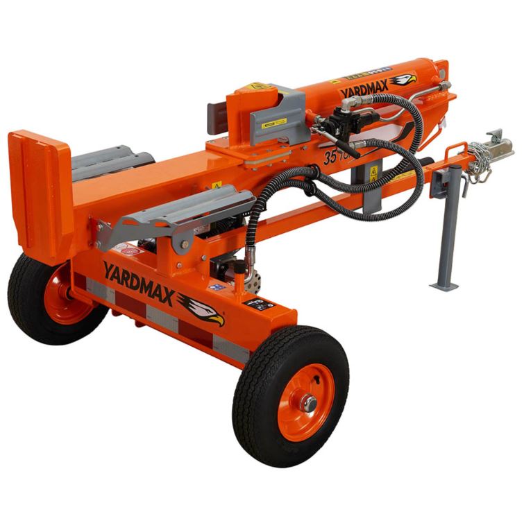 Yardmax 35-Ton Full Beam Heavy-Duty Gas Log Splitter with Kohler Engine