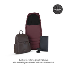 Load image into Gallery viewer, Silver Cross Cove 360 Pushchair Travel System Damson