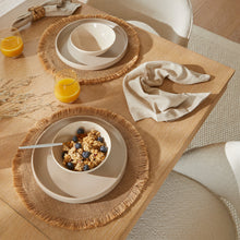 Load image into Gallery viewer, Amelia Whitewash Dining Table Set - 6 Seater - Marilyn Boucle Dining Chairs - Whitewash Legs