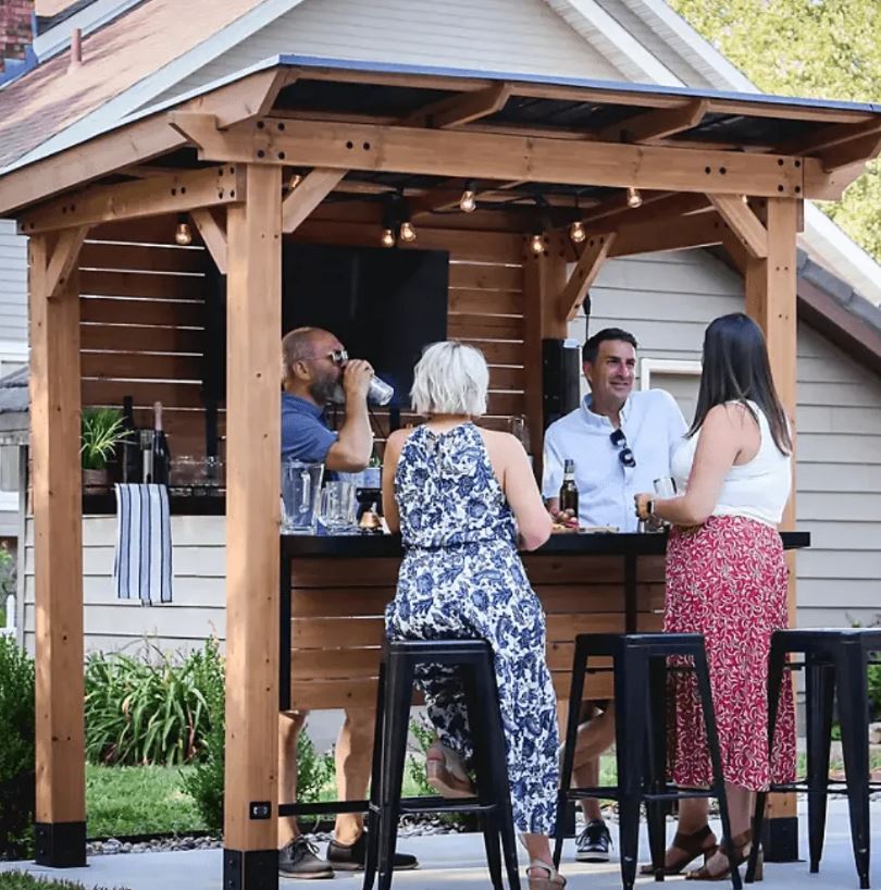 Backyard Discovery Cedar Springs Outdoor Bar