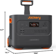 Load image into Gallery viewer, Jackery Solar Generator 4000 Kit (Explorer 2000 Plus + 1X PackPlus E2000 Plus Expandable Battery + 2X200W Solar Panel)