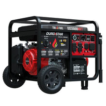 Load image into Gallery viewer, DuroMax DS13000MXT 13,000-Watt/10,500-Watt 500cc Portable Tri Fuel Portable Generator w/ CO Alert
