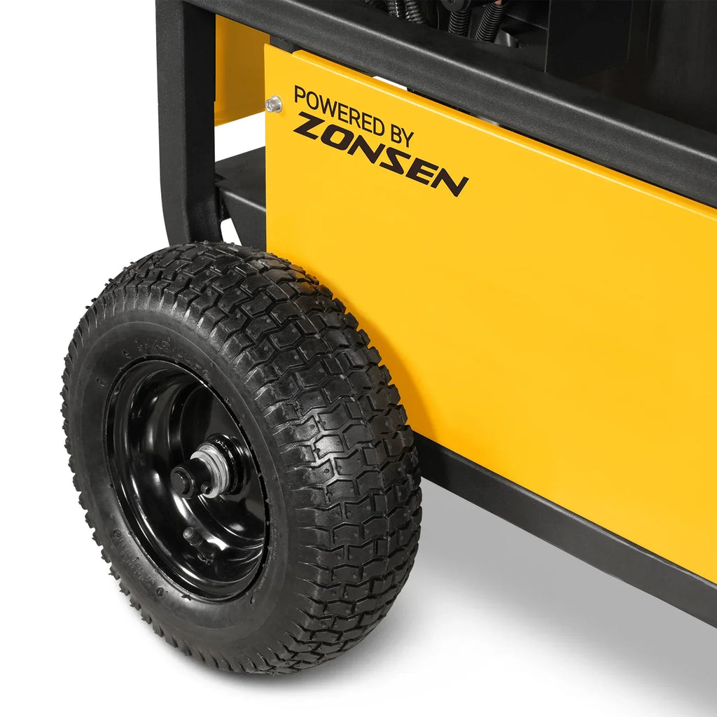 MechMaxx 4000 PSI 4 GPM ZONSEN E-Start Engine Hot Water Pressure Washer with Hose Reel,  HPW40D