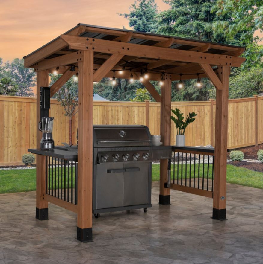 Backyard Discovery Saxony Grill Gazebo