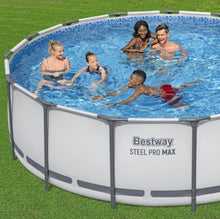 Load image into Gallery viewer, Bestway Steel Pro MAX 15 ft. x 48 in. Round Above Ground Pool Set