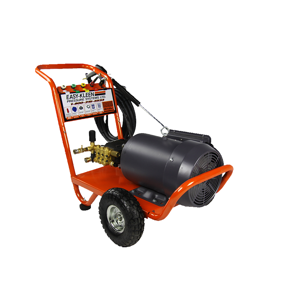 Easy Kleen 3,000 PSI 4 GPM 7.5 HP Alpha Industrial Oil Fired Hot Water Electric Pressure Washer EZO3004-3