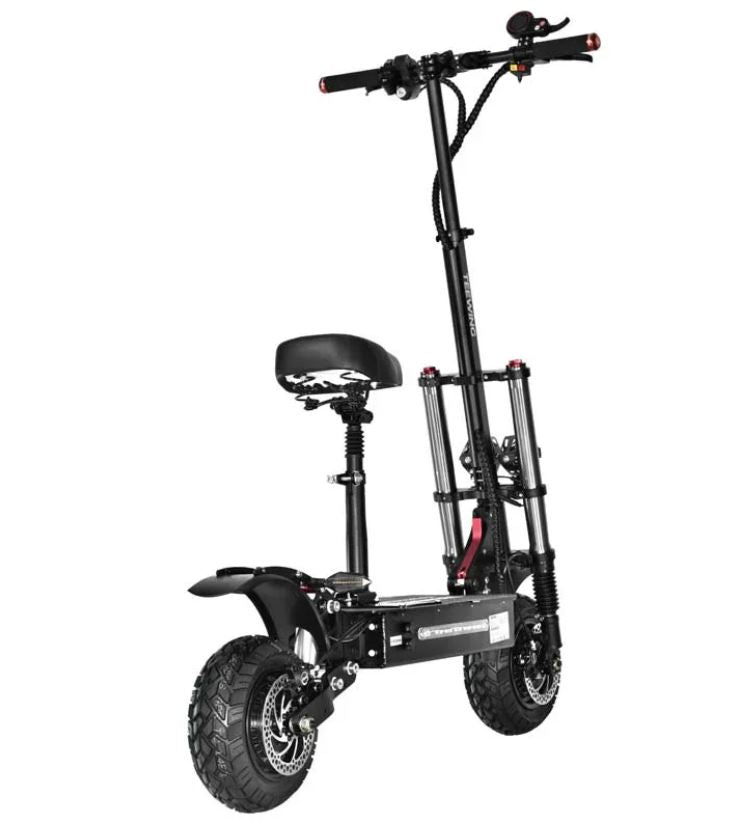 Teewing X5 Electric Scooter 6000w Dual Motor Electric Scooter for Adults Fast 55 mph 75 Miles Long Range