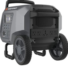 Load image into Gallery viewer, Yard Force Portable Power Station 2400-Watt Continuous 4800-Watt Peak, Bluetooth speaker, WIFI connection, Wireless Charging, RV 30A plug, LED light