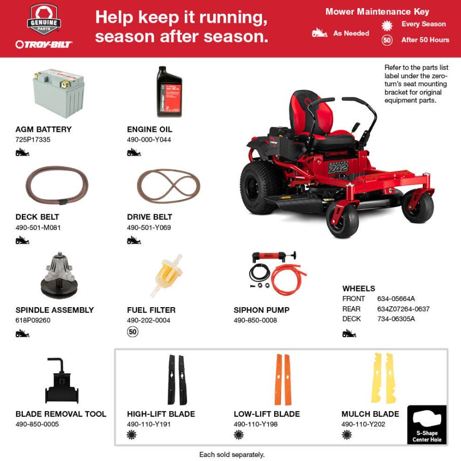 Troy-Bilt Mustang Z42 Zero-Turn Mower