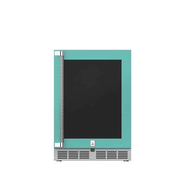 Hestan | 24" Outdoor Refrigerator with Wine Storage & Glass Door