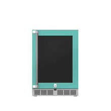 Load image into Gallery viewer, Hestan | 24" Outdoor Refrigerator with Wine Storage &amp; Glass Door