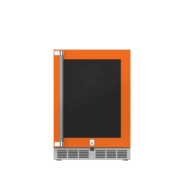 Hestan | 24" Outdoor Refrigerator with Wine Storage & Glass Door
