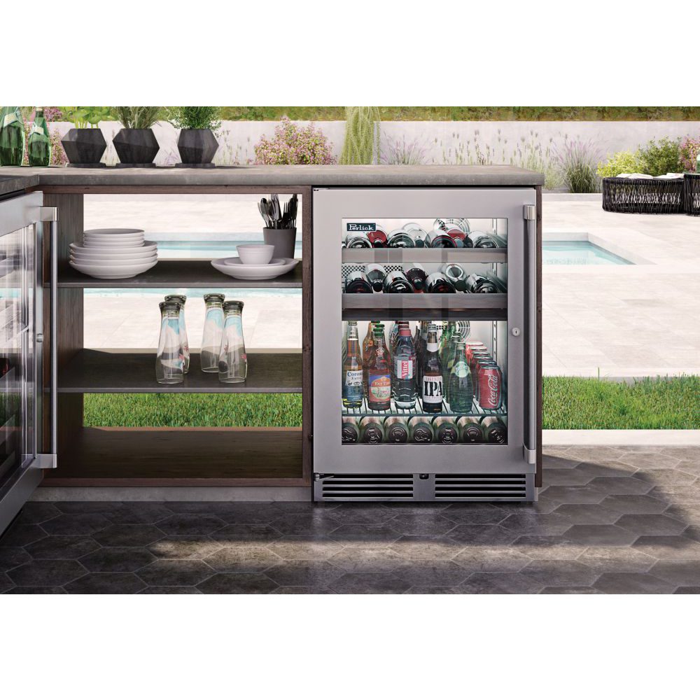 Perlick | 24” Dual Zone Refrigerator & Wine Reserve