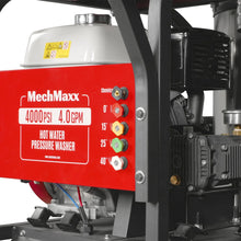 Load image into Gallery viewer, MechMaxx 4000 PSI 4 GPM HONDA E-Start Engine Hot Water Pressure Washer with Hose Reel,  HPW40H