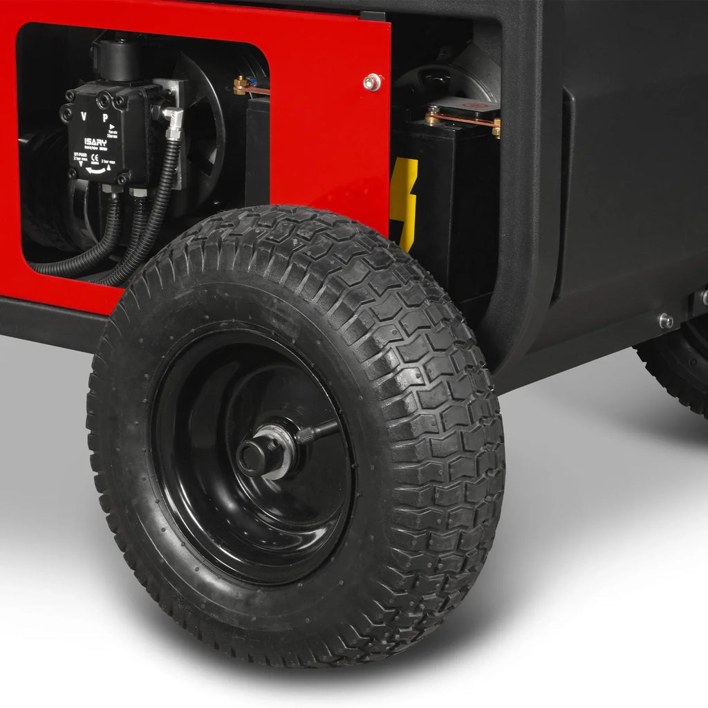 MechMaxx 4000 PSI 4 GPM HONDA E-Start Engine Hot Water Pressure Washer with Hose Reel,  HPW40H