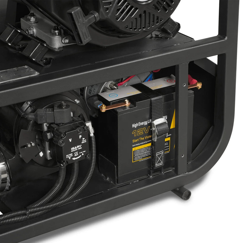 MechMaxx 4000 PSI 4 GPM HONDA E-Start Engine Hot Water Pressure Washer with Hose Reel,  HPW40H