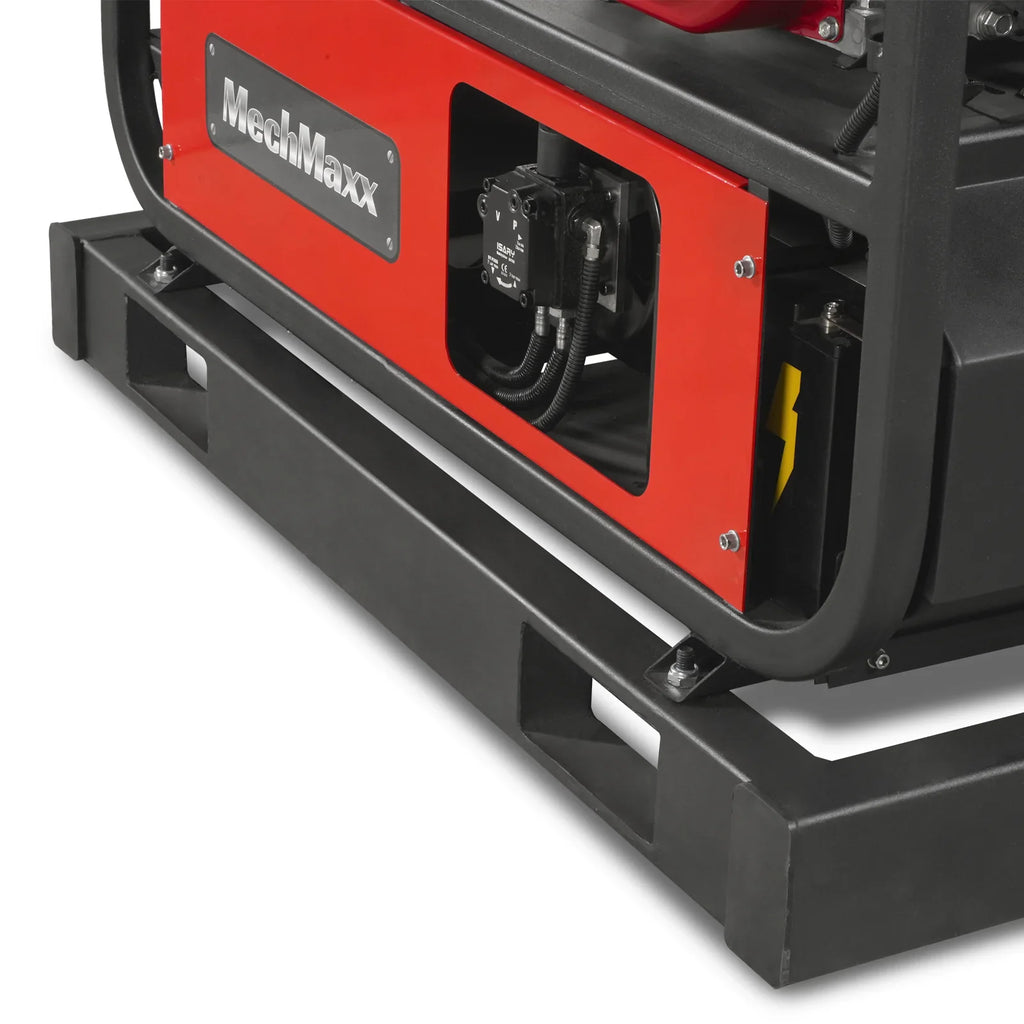 MechMaxx 4000 PSI 4 GPM HONDA E-Start Engine Hot Water Pressure Washer Skid Mounted with 245 Gal Tank, HPW40HBT