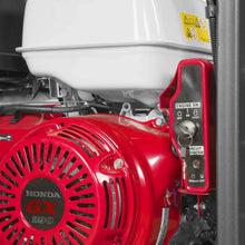 Load image into Gallery viewer, MechMaxx 4000 PSI 4 GPM HONDA E-Start Engine Hot Water Pressure Washer Skid Mounted with 245 Gal Tank, HPW40HBT