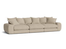 Load image into Gallery viewer, Wodge Modular Sofa - Large - Boucle - Whipped Cream - White