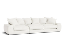 Load image into Gallery viewer, Wodge Modular Sofa - Large - Boucle - Whipped Cream - White